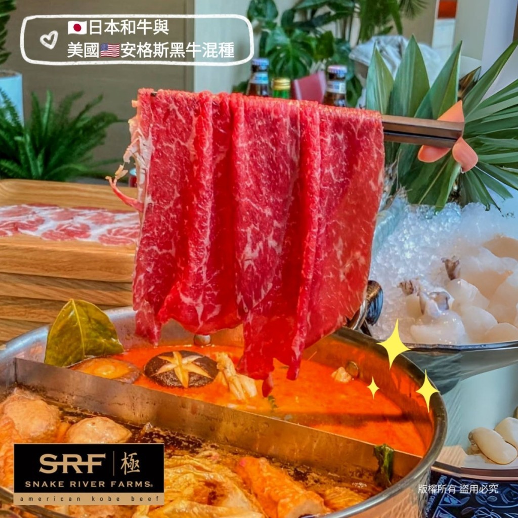 美國SRF極黑和牛霜降肉片